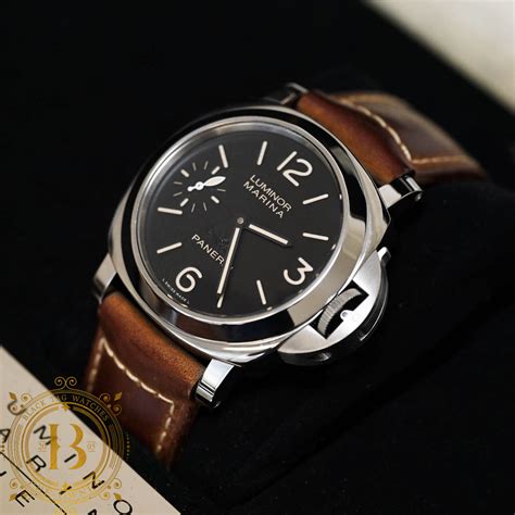 panerai luminor men's watch replica|pre owned panerai luminor marina.